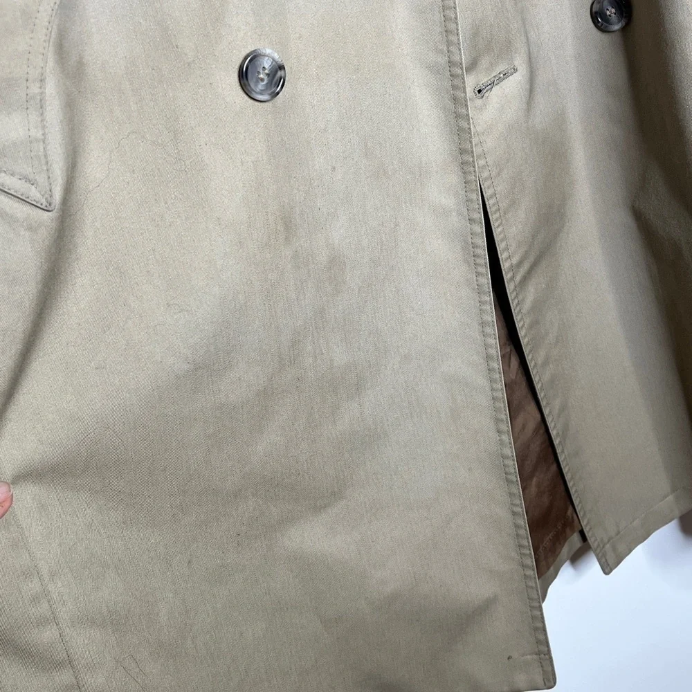 Christian Dior Monsieur Sz 38 S  Double Breasted Trench Coat - Unisex